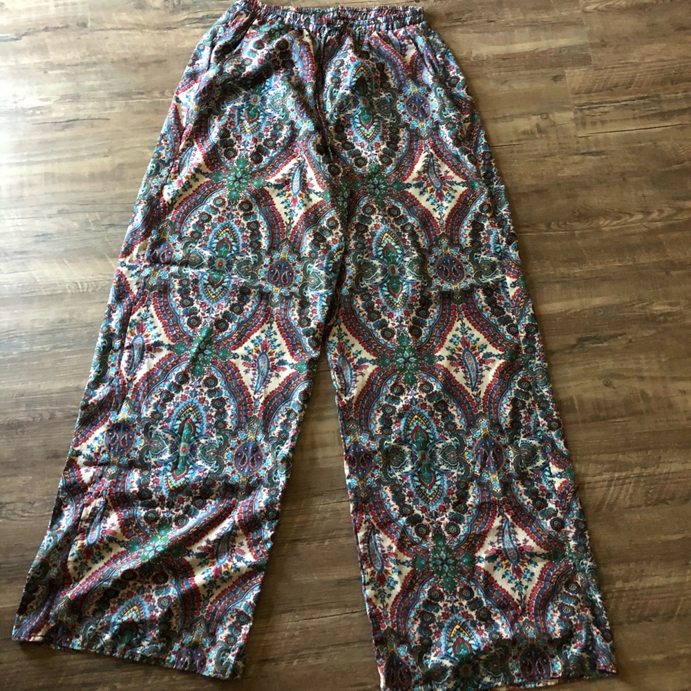 Patterned Palazzo Pants